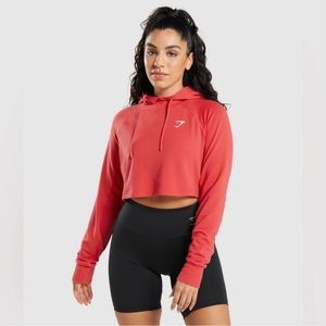 Gymshark crop top hoodie